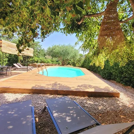 Charming Stone House With Private Pool Holiday home La Caunette